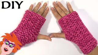 Zelf handschoenen breien op CraZKnitz breiraam [upl. by Ernaline589]