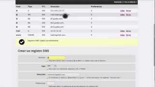 Definir registros MX desde el Panel DNS [upl. by Aslam]