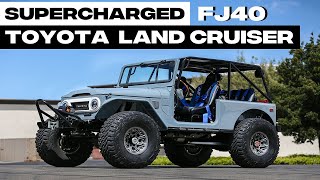 SUPERCHARGED LS FJ40  Interview with Tim [upl. by Diley450]