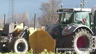 Acker Planieren Tirol mit Fendt Vario und Planierschild Bos KB5004 MEGA [upl. by Niowtna611]