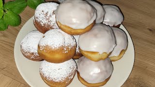 🍩Jak zrobić idealne pączki 🍩Krok po kroku 🍩Mięciutkie i puszyste domowe pączki Najlepszy przepis [upl. by Behnken988]