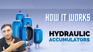 Hydraulic Accumulator in Hindi [upl. by Odrawde270]