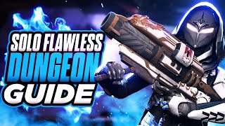 SOLO FLAWLESS Grasp Of Avarice Dungeon FULL HUNTER GUIDE [upl. by Baerman643]