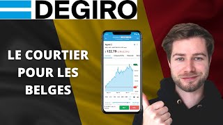 DEGIRO  Le meilleur courtier pour investir en bourse en Belgique [upl. by Anilem662]