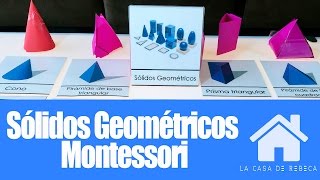 Sólidos Geométricos Montessori [upl. by Lempres580]