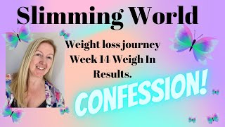 Slimming World  My Weight Loss Journey  Week 14 Results [upl. by Taber]