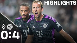 Kane makes perfect debut  Werder Bremen vs FC Bayern 04  Bundesliga Highlights [upl. by Asenab229]