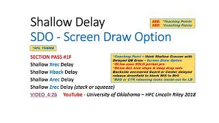 2023 PASS 1F Shallow Delay Screen [upl. by Brodeur]