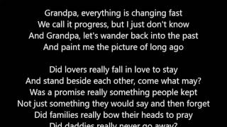 The Judds  Grandpa Tell Me Bout The Good Old Days  Lyrics Scrolling [upl. by Ania293]