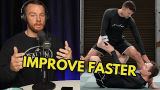 The KEY To Improving Fast In BJJ Lazy Rolling  TalkJitsu Episode 32 [upl. by Assetan]