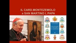 Il Card Montezemolo a San Martino I Papa quotAraldica Ecclesiasticaquot [upl. by Gilboa]