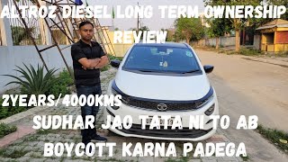 Tata Altroz Diesel Long Term Ownership Review Altroz Diesel Review Ownership Review tata altroz [upl. by Thrift]