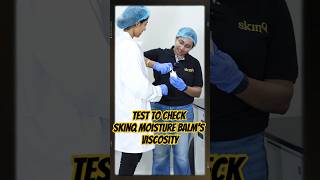 Viscosity Test For SkinQ Moisture Balm  Lab Experiment For moisturizer [upl. by Doxia]