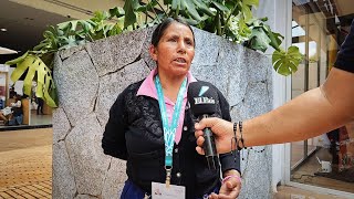 La humilde mujer que hizo llorar a los asistentes a la Zona Azul de la COP16  El País Cali [upl. by Eilasor]