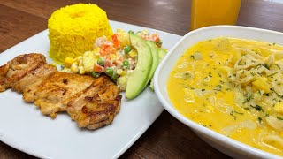 ALMUERZO CASERO  Economico y muy Delicioso [upl. by Alduino]