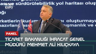 Ticaret Bakanlığı İhracat Genel Müdürü Mehmet Ali KILIÇKAYA  SAHA Sohbetleri [upl. by Ydnahs58]