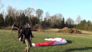 ParaMotoring TakeOffs and Landings [upl. by Rossie542]