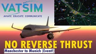 CLOSE CALL IN MUNICH DURING AN EVENT A320 Neo Full Flight on the VATSIM network [upl. by Shantha]