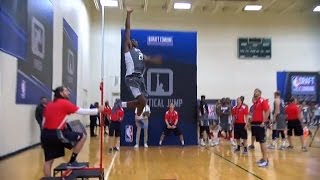 Hamidou Diallo posts 2nd best vertical ever at NBA Combine [upl. by Patt]