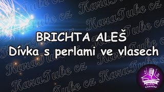 Aleš Brichta  Dívka s perlami ve vlasech KARAOKE [upl. by Cirillo]