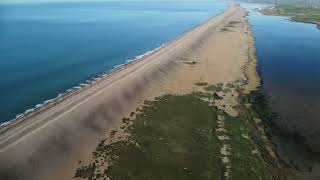 Aerial View of Chesil Beach [upl. by Bigford650]