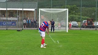 230722 Kingussie  Newtonmore Shinty Hightlights [upl. by Oidiple429]