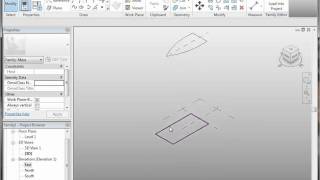 Revit Free Form Modeling Working with Sub Objects [upl. by Drooff22]