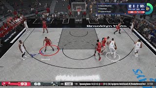 NBA 2K24 my player is the goat [upl. by Nemzzaj]