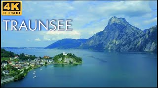 Traunsee Traunstein Gmunden Austria 4k UHD [upl. by Antoinetta]