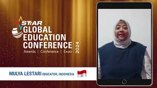 Educator Mulya Lestari Indonesia  is coming to STTAR Global Conference 2024 [upl. by Nortna]