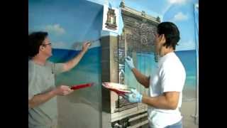 Beach Mural Painting Denver [upl. by Cumine173]