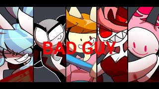 BAD GUY ANIMATION MEME  Flashblood warning [upl. by Terzas880]