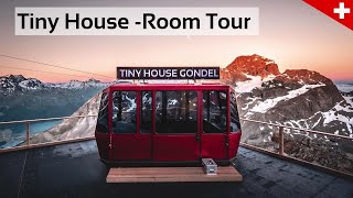 ROOM TOUR 🚡 Übernachten in der TINY HOUSE GONDEL im Engadin  LittleCITYch [upl. by Seavey]