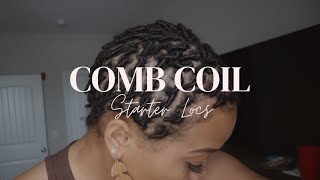 Short Comb Coil Starter Locs  2 Year Loc Journey [upl. by Lazos]