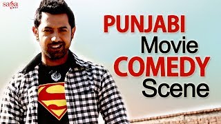 Gippy Grewal  New Punjabi Comedy Scene  Gurpreet Ghuggi  Bank Robbery  Punjabi Funny Video 2018 [upl. by Corella]