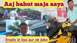 Aaj bike 🚳 laane ja raha hun bahut maja aaya tezpur City to borgang City budhi vlogs [upl. by Ardeth]