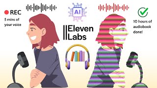 Create an Audiobook in Your Voice Using ElevenLabs under 100 [upl. by Idolla]