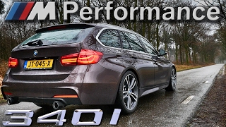 BMW 340i M PERFORMANCE Exhaust DRIVE amp SOUND by AutoTopNL [upl. by Naasar]