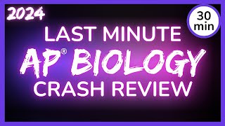 2024 Last Minute Crash Review AP Biology Exam CRAM Study Session [upl. by Aria]