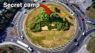 Stealth Camping In Busy Roundabout [upl. by Dimitris284]