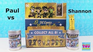 Paul vs Shannon DC Comics Lil Bombshells Hangers Figures Blilnd Bag Opening  PSToyReviews [upl. by Kryska]