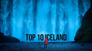 TOP 10 PLACES TO VISIT IN ICELAND The Land of Fire amp Ice [upl. by Addy]