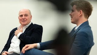 FAZKongress Wem gehört der Fußball Uli Hoeneß [upl. by Eelana]