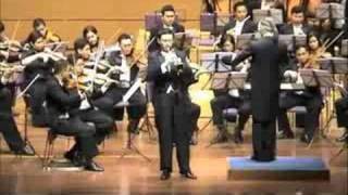 Haydn Concerto by Lertkiat w Bangkok Symphony mvt I [upl. by Toomay]