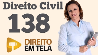 Direito Civil  Aula 138  O Tempo e a Invalidade do Negócio Jurídico  Art 169 178 e 179 do CC [upl. by Aeduj]