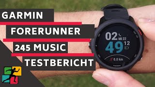 Garmin Forerunner 245 Music im Test Lohnt sich der Kauf Funktionen Akkulaufzeit und vieles mehr [upl. by Aicilegna]