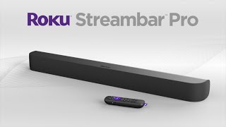 Introducing the Roku Streambar Pro  Model 9101 2021 [upl. by Esorbma]