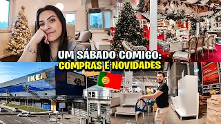 UM SÁBADO COMIGO 🇵🇹 compras na ikea decoração de natal amp novidade [upl. by Notnerb153]