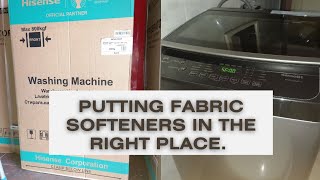 UPDATED HOW TO USE A HISENSE AUTOMATIC 8KG TOP LOADER WASHING MACHINEMAINTENANCE HACKS TO USE [upl. by Dichy614]