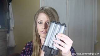 Revlon Jumbo 3 Barrel Ceramic Waver Review [upl. by Ilrac]